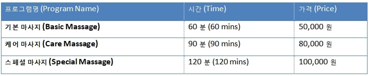 서울출장마사지table3